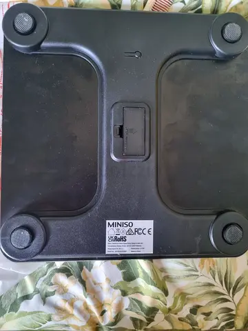 Miniso Body Scale ​Title: Miniso Personal Body Weighing Scale – Good Condition ​Description: Selling