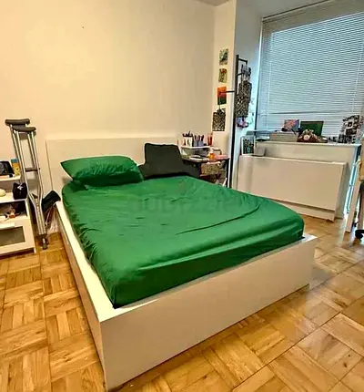 IKEA MALM King Size Bed + 2 Storage Drawers + Mattress
