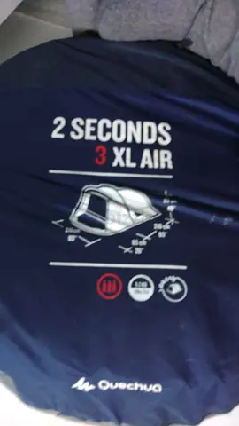 Quechua 2 Seconds XL Air pop-up tent - inflatable/quick pitch (used)