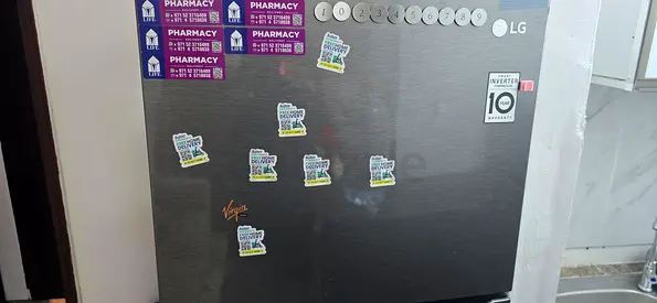 LG Top Freezer Refrigerator 2-Door, Stainless Steel - EXCELLENT Condition. LIKE BRAND NEW.