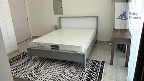 Furnished Studio | The Square Tower | Balcony & City View