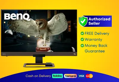 BenQ 32 inch Bezel-Less HDR 400 IPS Entertainment Monitor, | Brand New |  Warranty | FREE  Delivery