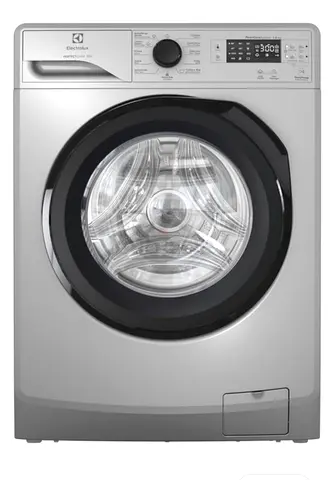 Electrolux front load washing machine - 7kg, silver, excellent condition