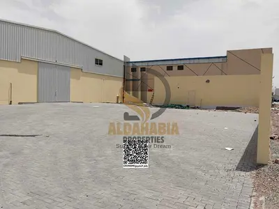 🔥 Massive Warehouse for Rent in Umm Al Quwain New Industrial Area | Total Area 43,000 SQFT with 24,000 SQFT Warehouse & 10,000 SQFT Open Yard | 350 k