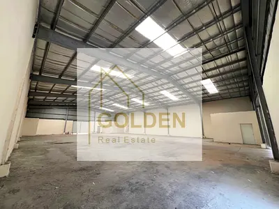 Freehold Warehouses for Sale in Umm Al Quwain New Industrial Area | Available for All Nationalities | 43,000 Sq.Ft Plot | 23,000 Sq.Ft Built-Up Area | Two Adjacent Warehouses | Prime Industrial Locati