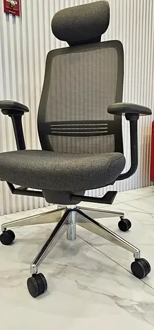 Ergonomic Mesh Office Chair with Headrest