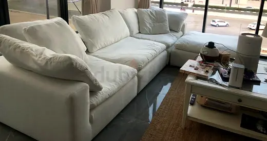 Excellent condition marina home white sofa