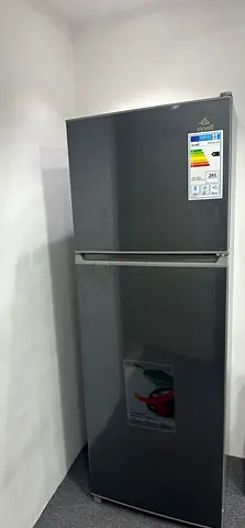 Used two-door refrigerator - good condition, 260L (grey)