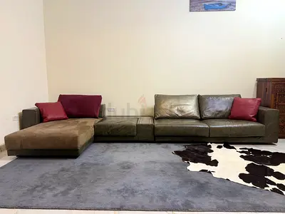 MDF Italia Sliding Sofa– Designer Modular Leather_Suede Sectional | Luxury Italian Contemporary Sofa