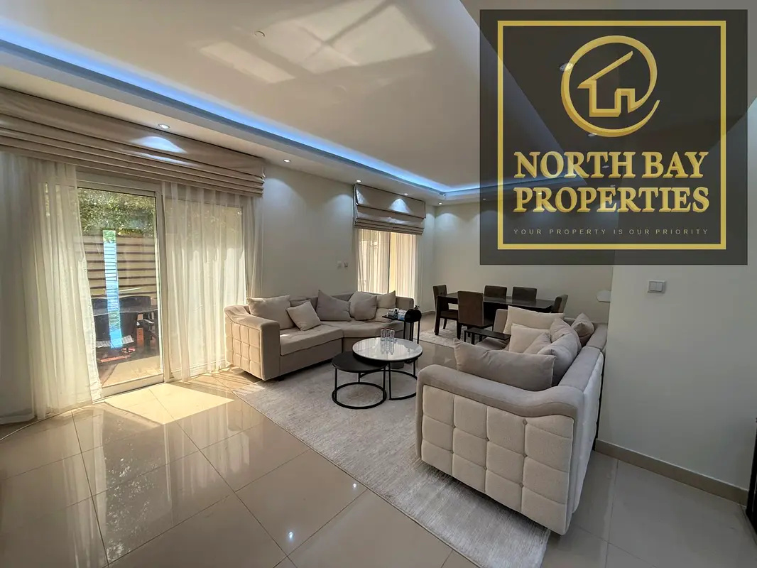 Flamingo 3BR+ Maids Room | Furnished | Garden View