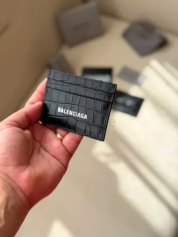 BALENCIAGA CARD HOLDER  WITH ORIGINAL PACKAGING
