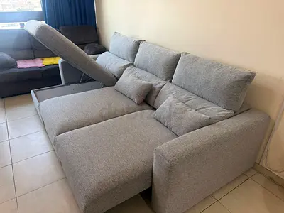 Excellent condition ikea Lshape sofa bed