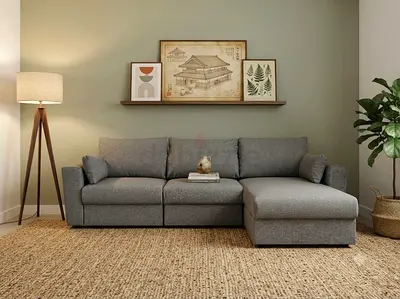 Sofa Bed with Hidden Storage
Modern Design
Left or Right Side Fitting
Comfortable for Daily Use
Size