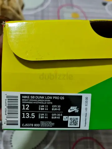 Nike SB Dunk Low Pro QS Orange Lobster inspired replica - Size 12 (US) in original box