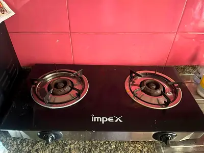 Impex Gas top and two burners
