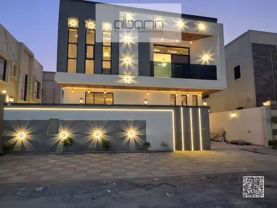 Villa for sale in Ajman, Al Helio area: 5 master bedrooms plus a maid's room.