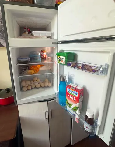 Double Door Refrigerator 120L gross / 85L Net Defrost Fridge (Nobel brand)