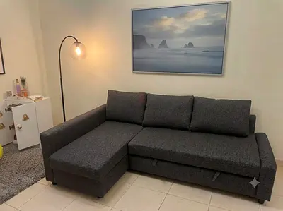 Soft Fabric Upholstery: Comfortable fabric provides a soft and pleasant feel for everyday use. Avail