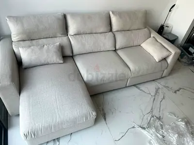 ikea Eskilstuna L shape sofa bed with storage