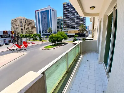 Chiller Free 1bhk 2 washroom balcony gym pool parking only for family