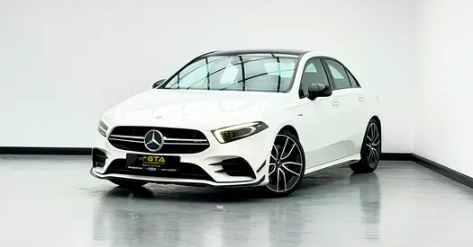 2020 Mercedes Benz A35 AMG, 1 Year Unlimited Km Warranty, Full Service History, GCC