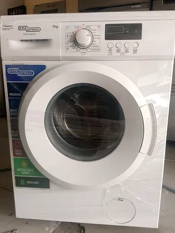 7kg Front Load Washing Machine - Super General, Good Condition