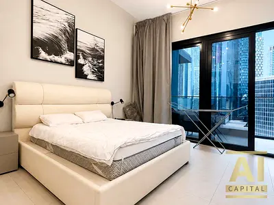 Fully Furnished Studio| High Floor | Balcony