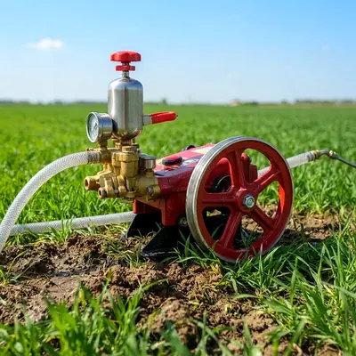 Four cylinder spray  piston pump also fresh water application