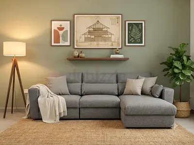 Spacious L-Shape Sofa Bed
Storage Under the Chaise
Reversible Design
Size: 250 × 160 cm