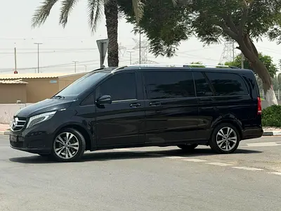 AVANTGARDE LWB MERCEDES BENZ V 250 2018 GCC VAN 8 SEATER IN PERFECT CONDITIONS