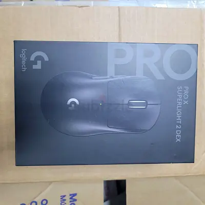LOGITECH G PRO X SUPERLIGHT 2 DEX LIGHTSPEED WIRELESS GAMING MOUSE (910-007359) BLACK