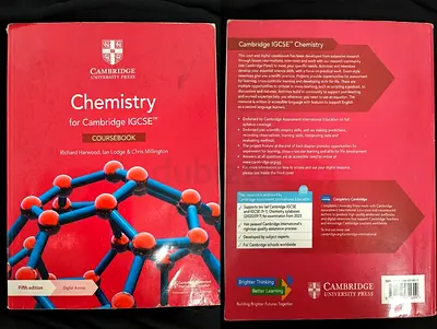 Chemistry for Cambridge IGCSE Coursebook (Cambridge University Press) - Fifth Edition