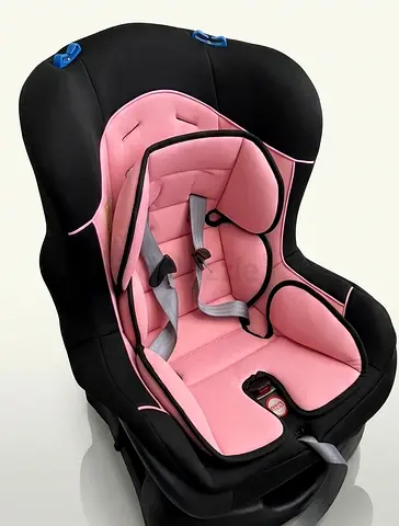 Black  Pink Convertible Infant Car Seat - Good Condition