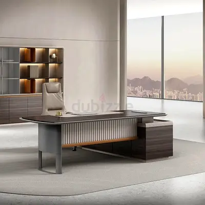 Modern Workspace Executive Desk Design Dubai