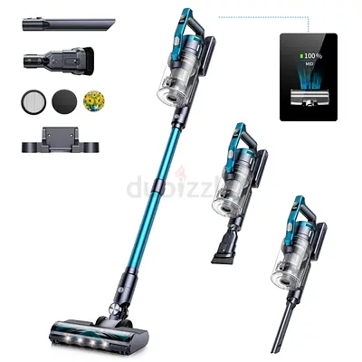 Lightweight Cordless Stick Vacuum Cleaner with Multiple Attachments