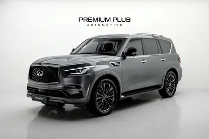 2021 Infiniti QX80, Warranty, Service Pack, 7 Seat, Excellent Condition, GCC