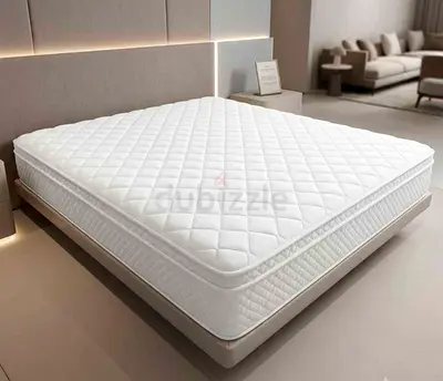 King size 180by 200cm top pillow spring mattress 25cm thickness