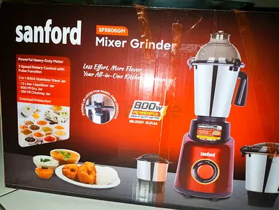 Sanford - Mixer Grinder 850Watt 3in1 - 2 Years Warrenty