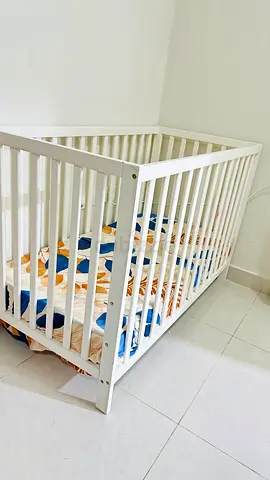 PAN HOME / Baby crib with mattress