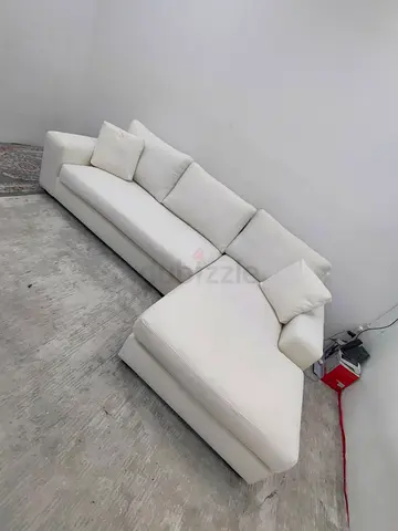 Original pottery barn made in USA lshape sofa