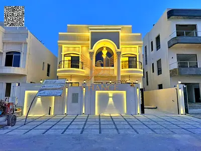 Luxury Classic Villa for Sale in Al Helio 2, Ajman | Full Stone Facade | Registration Fees Included
