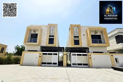 فيلا فاخرة علي شارع رئيسي مقابل اكادمية عجمان
