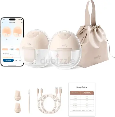 eufy Wearable Breast Pump E10, Hands-Free Electric Breast Pump with App Control, Personalized Smart