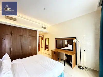 شقة مفروشة بغرفة نوم واحدة | Allure Suites | دخول المسبح والنادي الرياضي