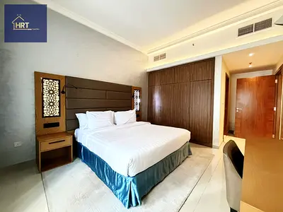 شقة مفروشة بغرفة نوم واحدة | Allure Suites | دخول المسبح والنادي الرياضي