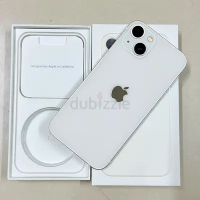 IPHONE 13 128GB STORAGE WHITE COLOR