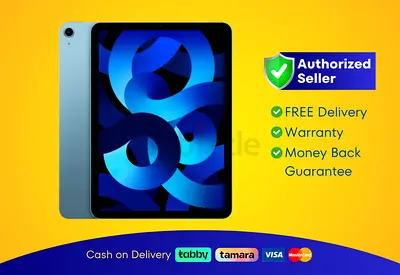 Apple iPad Air 10.9 inch (5th Gen) - M1 Chip - WiFi - 256GB - Blue, A2588 | Brand New |  Warranty |