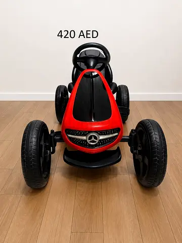 Mercedes original Red kids pedal go-kart (420 AED