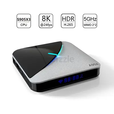 A95X S905X3 8K Android TV Box with Wi-Fi New Cash on delivery in UAE 🇦🇪