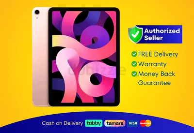 Apple iPad Air 10.9 inch - A14 Bionic Chip - WiFi - 64GB - Rose Gold, A2316 | Brand New |  Warranty